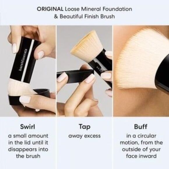 bareMinerals ORIGINAL LOOSE POWDER FOUNDATION SPF 15 Fair 01 - Picture 6 of 6